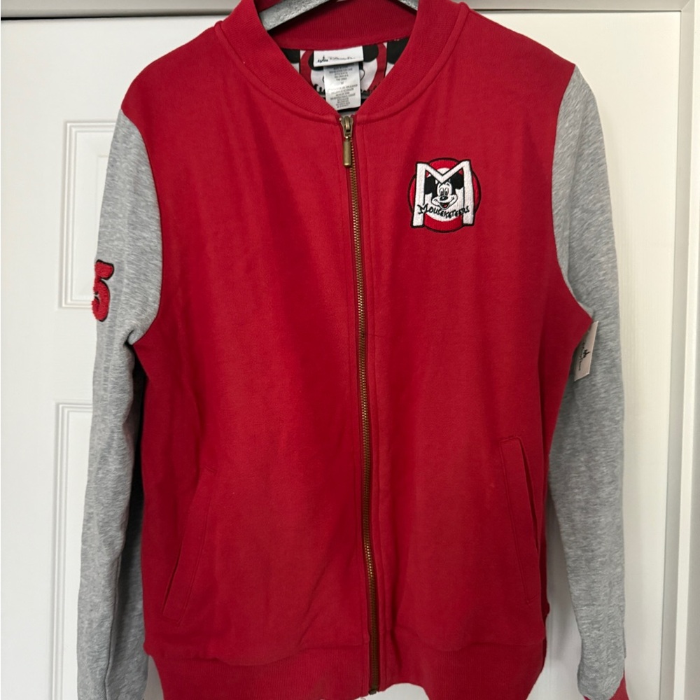 Red and Gray Kids Jacket